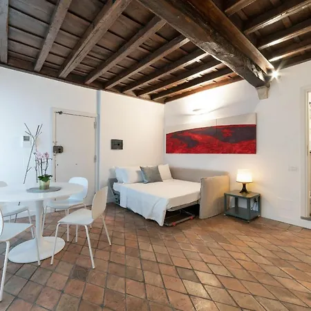 Apartmán Lovely Studio Flat 1 Min Walk From Pantheon Řím